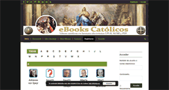 Desktop Screenshot of ebookscatolicos.com
